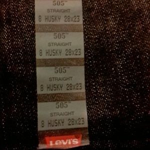 Not for sale 2 - 505 Straight boys 8 Husky 28x23